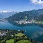 thumersbach_mitterberg-pano-eagle-eye-02_web Zell am See Kaprun, from a mountain.