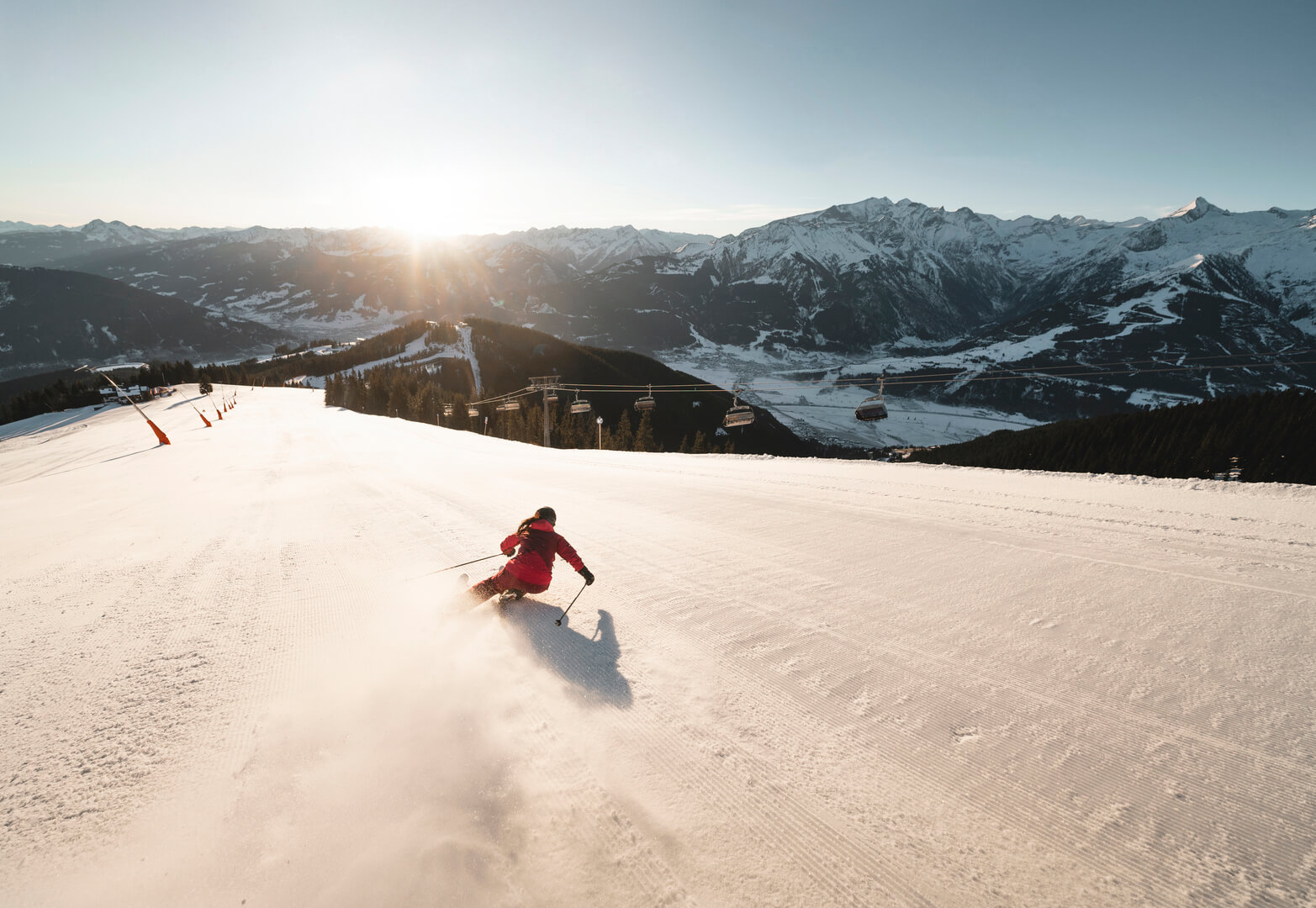 <p><em>Willkommen</em><br />zum Skifahren auf der Schmittenhöhe</p>